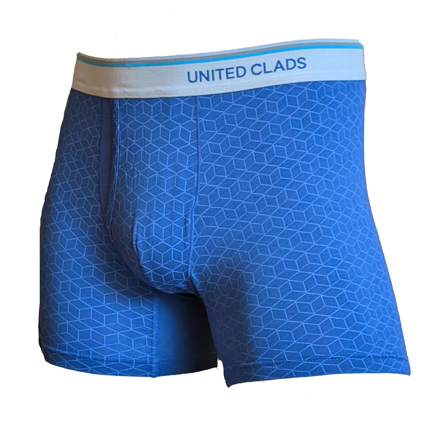 Men's Premium Quality Classic Fit Boxer Briefs 3 Pack - Blue