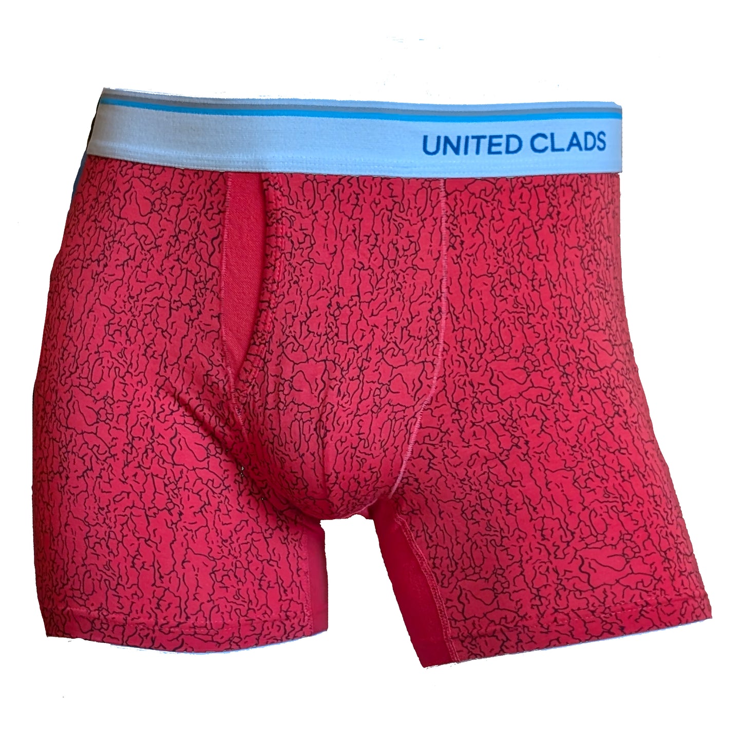 Men's Premium Quality Classic Fit Boxer Briefs 3 Pack - Red