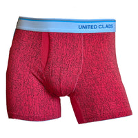 Men's Premium Quality Classic Fit Boxer Briefs 3 Pack - Red