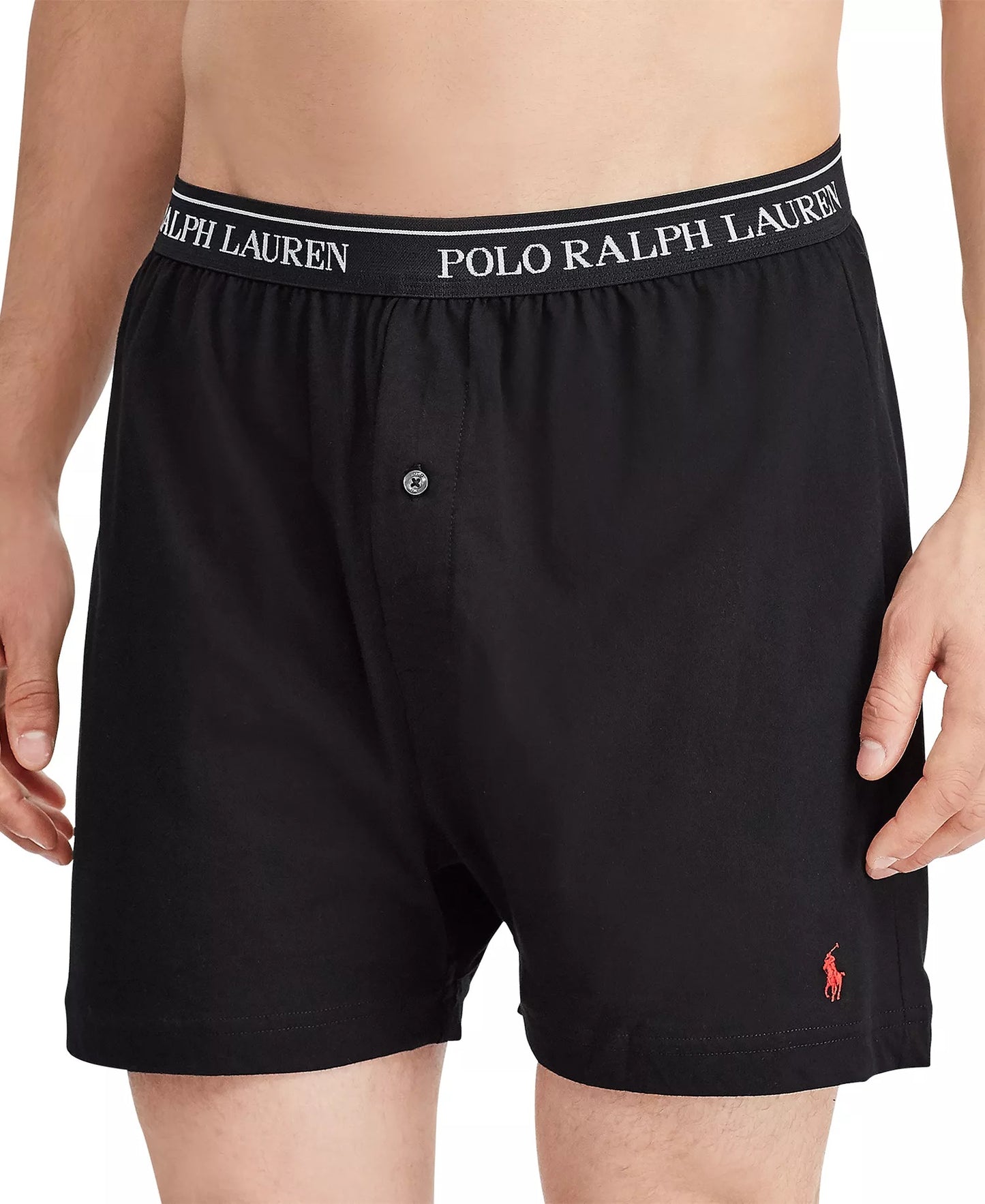 Polo Ralph Lauren 5 Pack Knit Boxers - Black