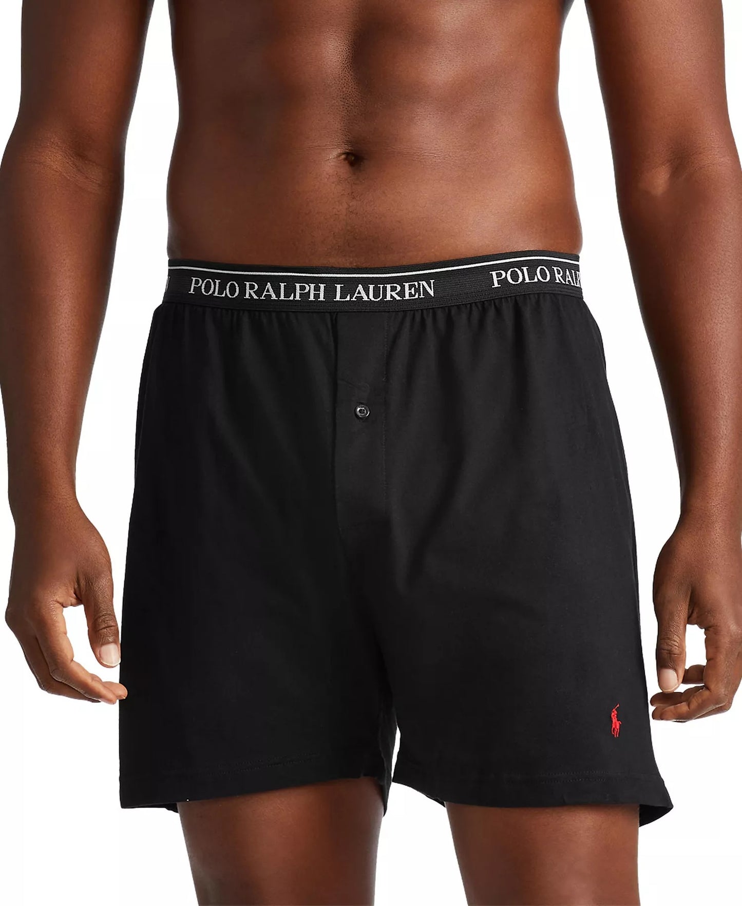 Polo Ralph Lauren 5 Pack Knit Boxers - Black