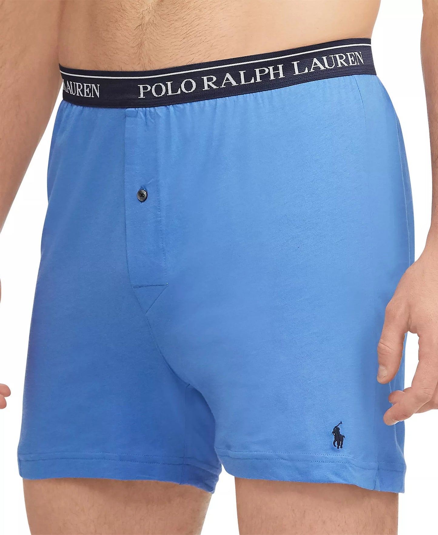 Polo Ralph Lauren 5 Pack Knit Boxers – Blue