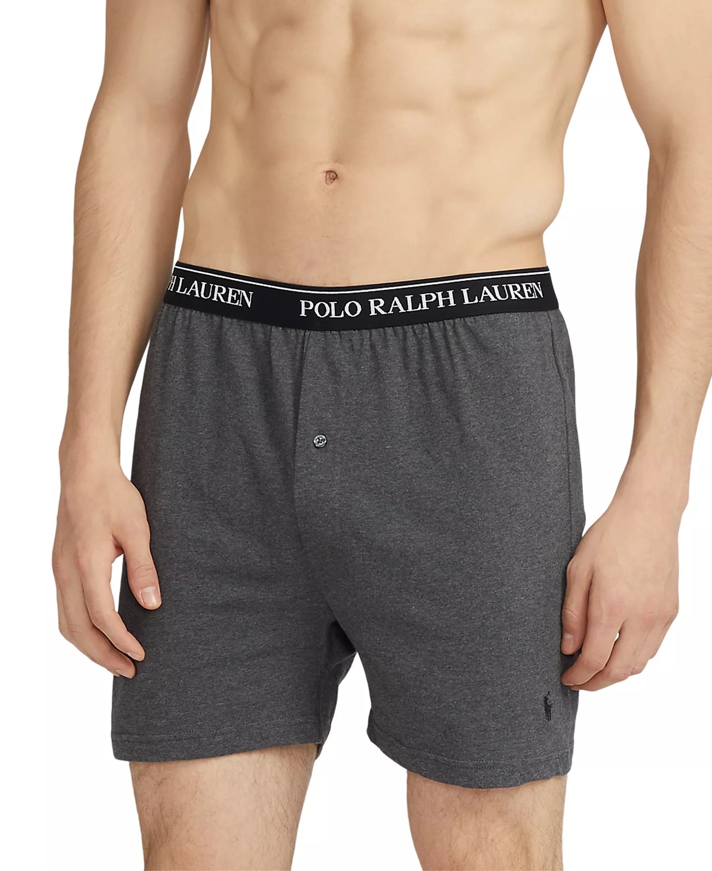 Polo Ralph Lauren 5 Pack Knit Boxers - Grey