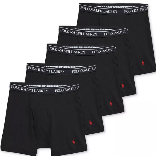 Polo Ralph Lauren 5 Pack Boxer Briefs – Black