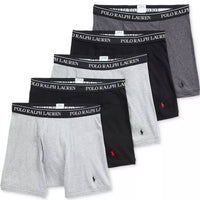 Polo Ralph Lauren 5 Pack Boxer Briefs – Grey