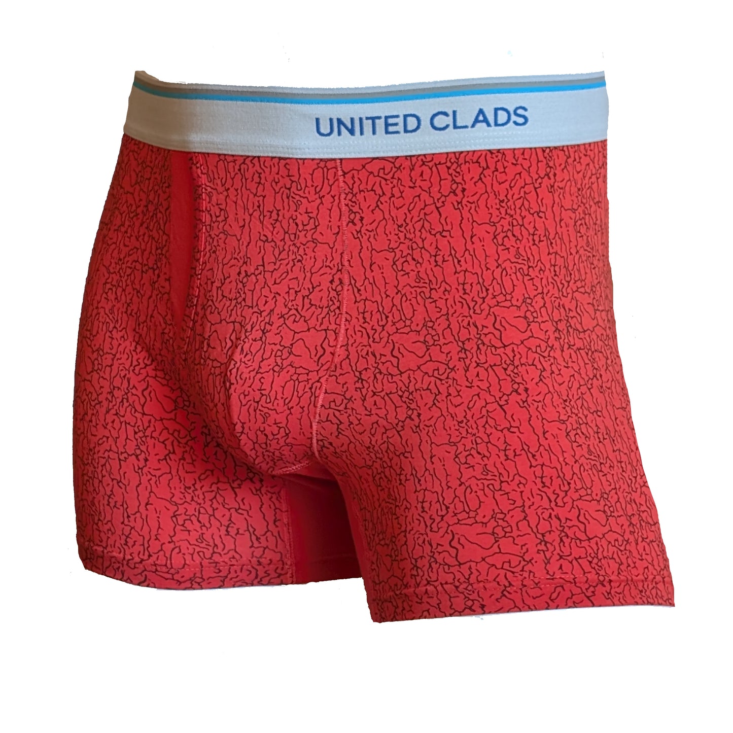 Men's Premium Quality Classic Fit Boxer Briefs 3 Pack - Red