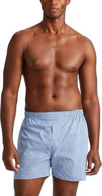 Polo Ralph Lauren 5 Pack Woven Boxers – Assorted Stripes, Check