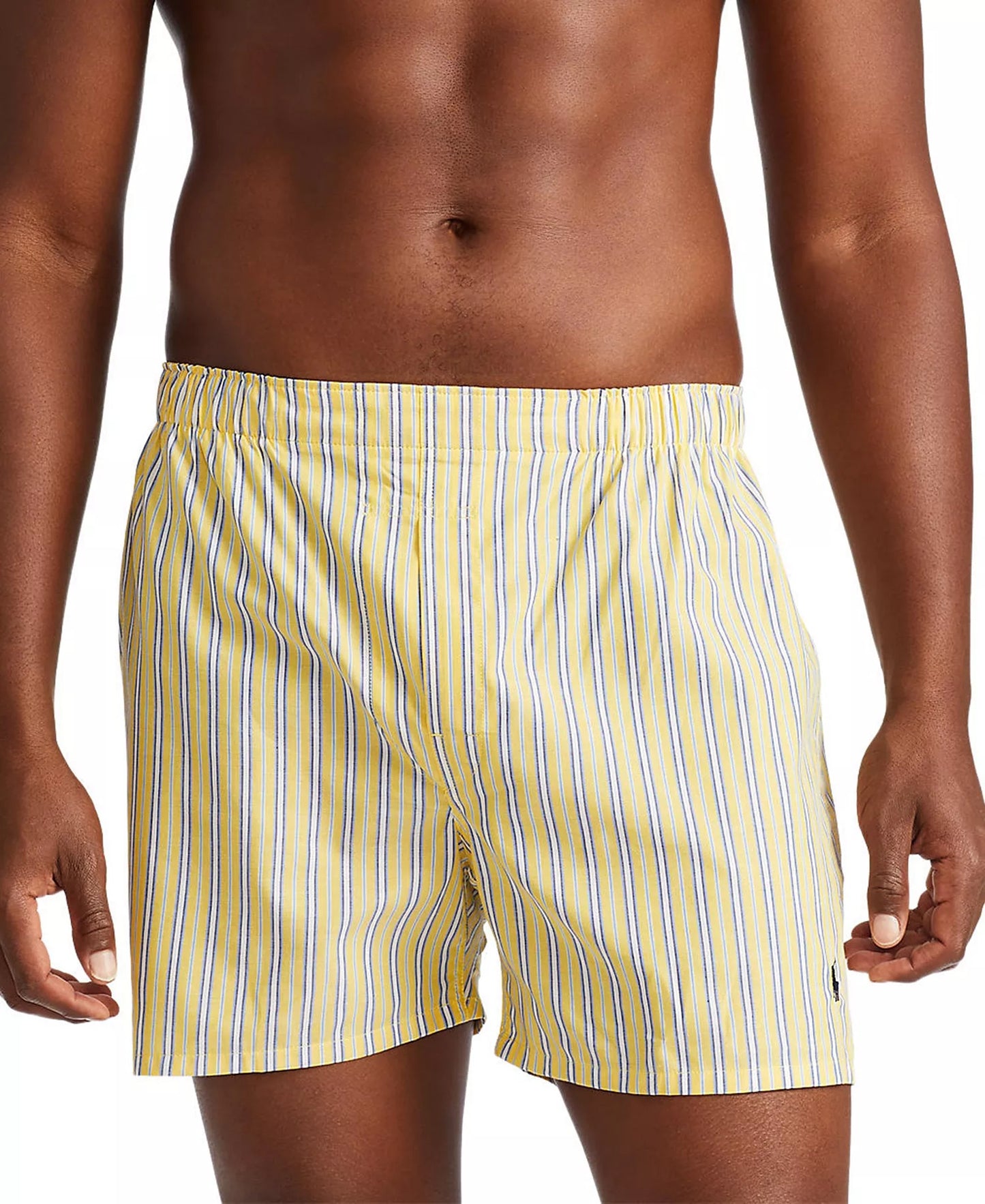 Polo Ralph Lauren 5 Pack Woven Boxers – Assorted Stripes, Check