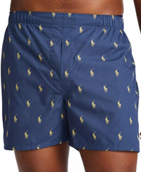 Polo Ralph Lauren 5 Pack Woven Boxers – Assorted Stripes, Check